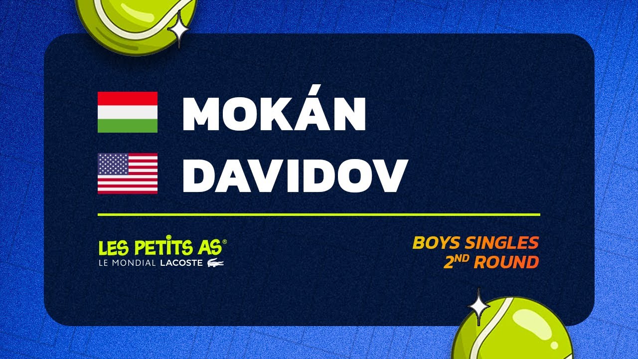 Les Petits As 2024 | Boys Singles R2 | István Damján MOKÁN vs. Teodor DAVIDOV