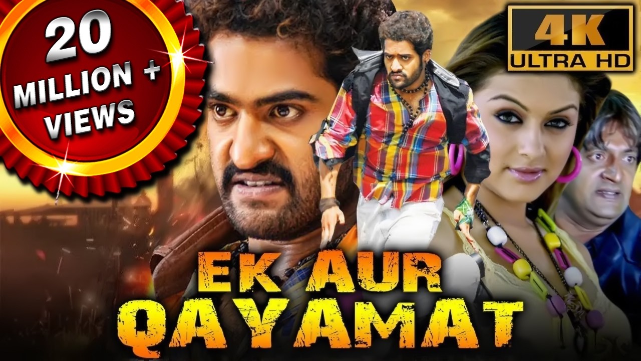 Ek Aur Qayamat (Kantri) (4K ULTRA HD) - Hindi Dubbed Movie | Jr. NTR, Hansika Motwani, Tanisha