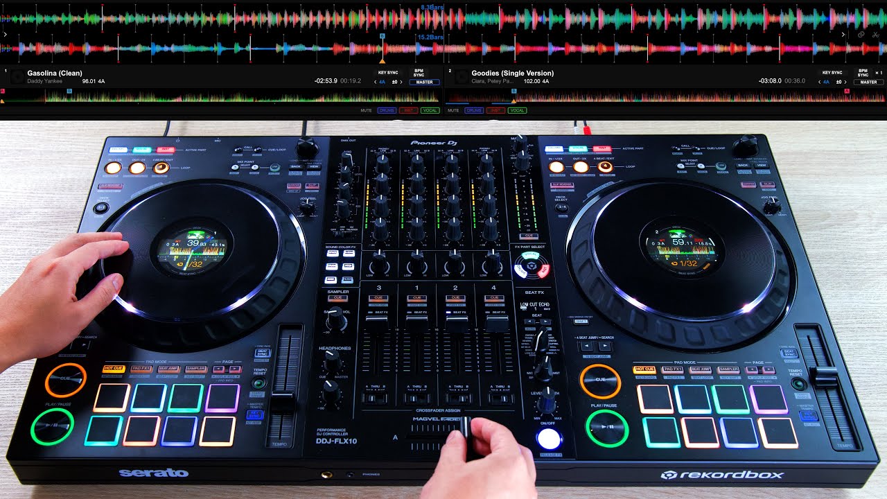 Pro DJ DESTROYS DDJ-FLX10 (15 Songs in 6 Mins)