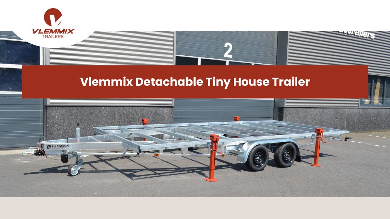 Vlemmix Detachable Tiny House Trailer