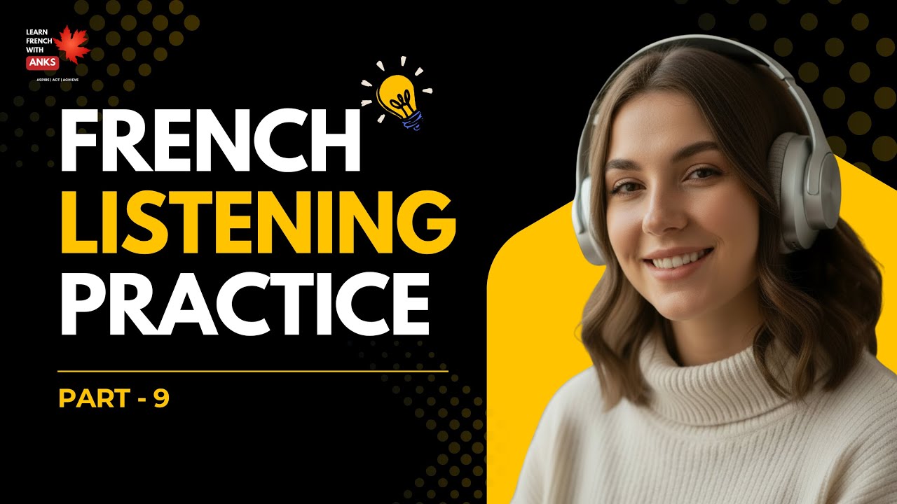 Weather in French | Part - 9| A1 Exam Preparation Listening Exercise!
