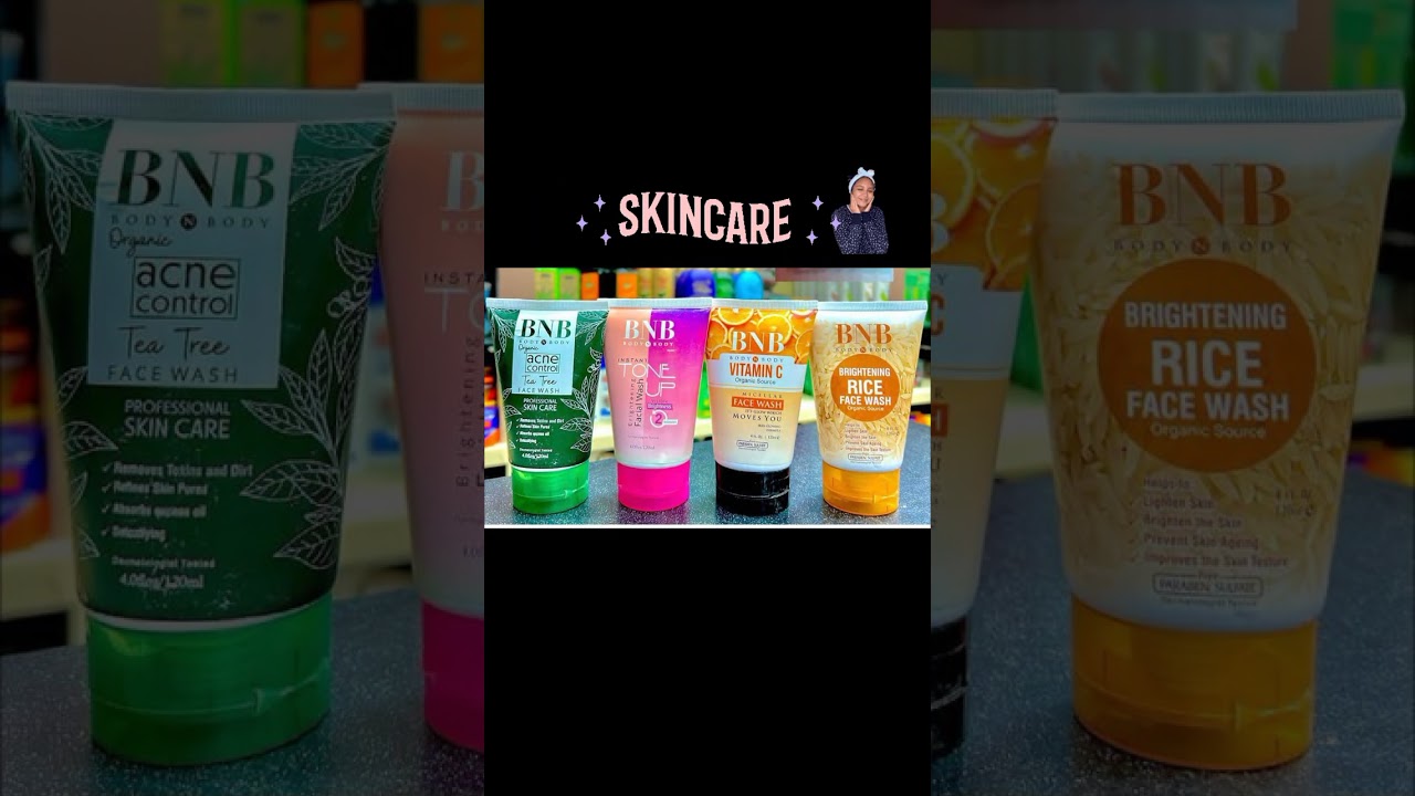 BNB face wash 💗#beautyproducts #beauty #facewash #shorts #foryou