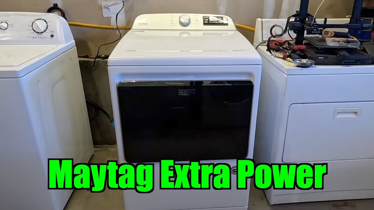 Maytag Extra Power Dryer Teardown No Heat