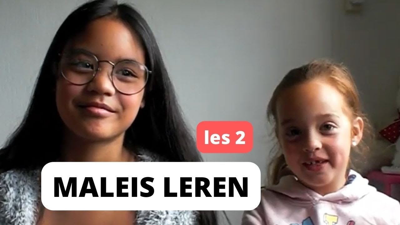 Maleis Moluks leren met Caspya en Aleyna  les 2 - Leer maleis met ons!