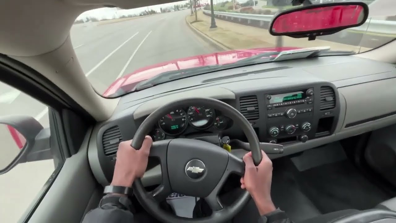 2009 Chevy Silverado 1500 Work Truck Reg Cab 4 3 V6 POV Test Drive