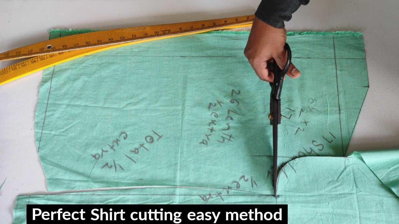perfect shirt cutting for everyone understandable easy process //perfect shirt cutting easy method /