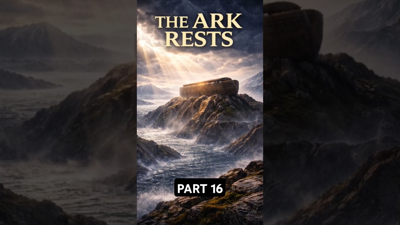 THE ARK RESTS ON ARARAT.