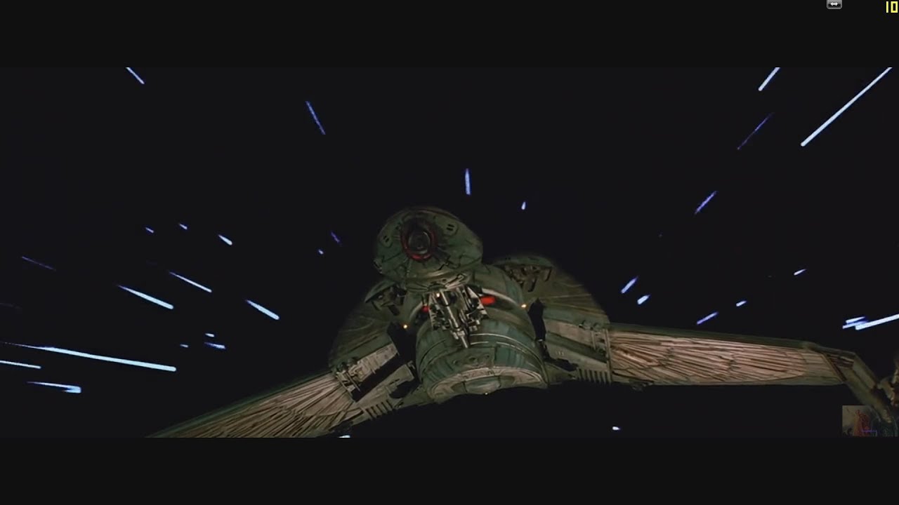 Star Trek V: Bird of Prey Attacks Shuttlecraft & Enterprise HD (What Happens When ILM is NOT used)