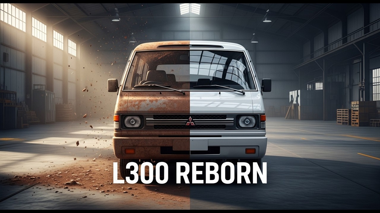 FORGOTTEN LEGEND REVIVAL 🔥 Mitsubishi L300 Restoration