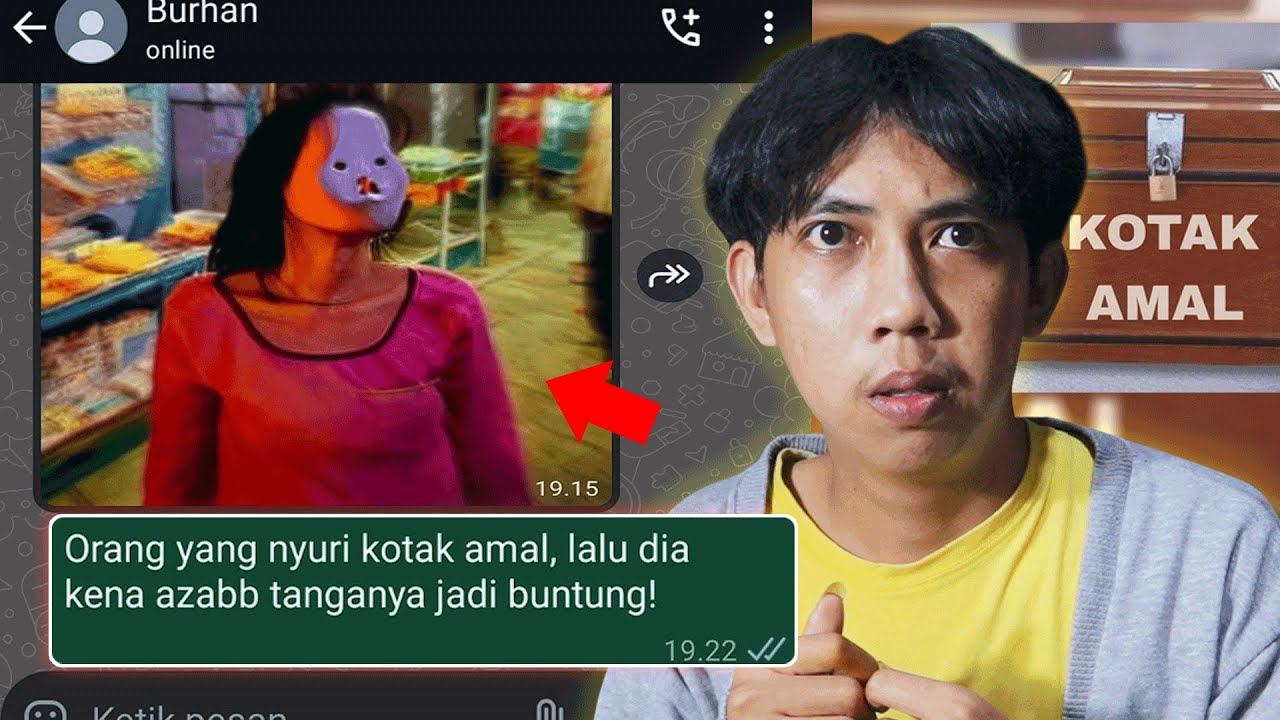 AZAB BOCAH NYURI KOTAK AMAL DI MASJID 😱 | CHAT HISTORY HORROR SERAM