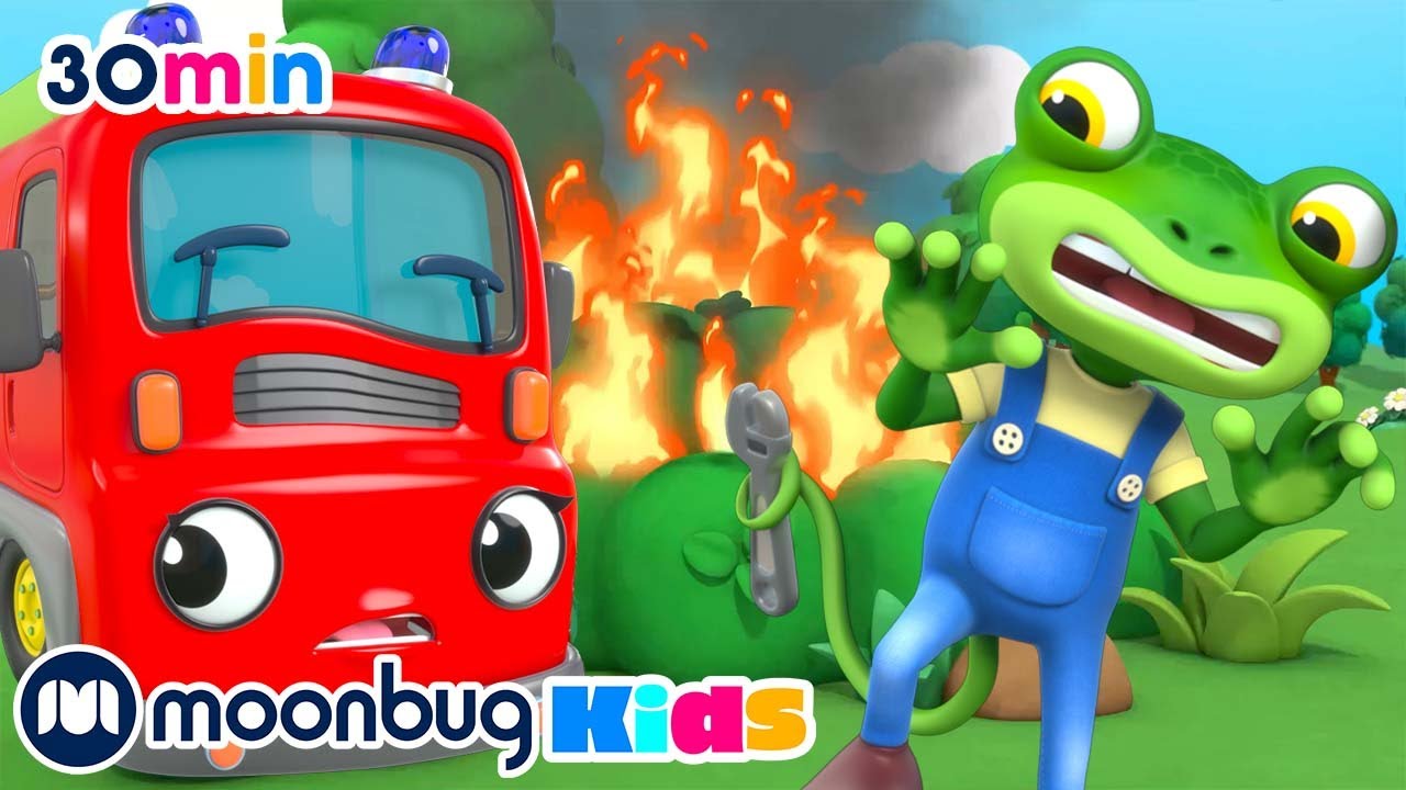 Còi Siêu Báo Động Của Fiona - Gecko's Garage | Phim hoạt hình thiếu nhi | Moonbug Tiếng Việt