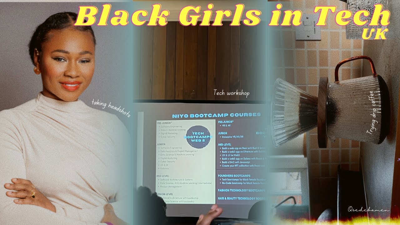 I Attended The Most Popular Black Girl Tech Event in London | Day in The Life