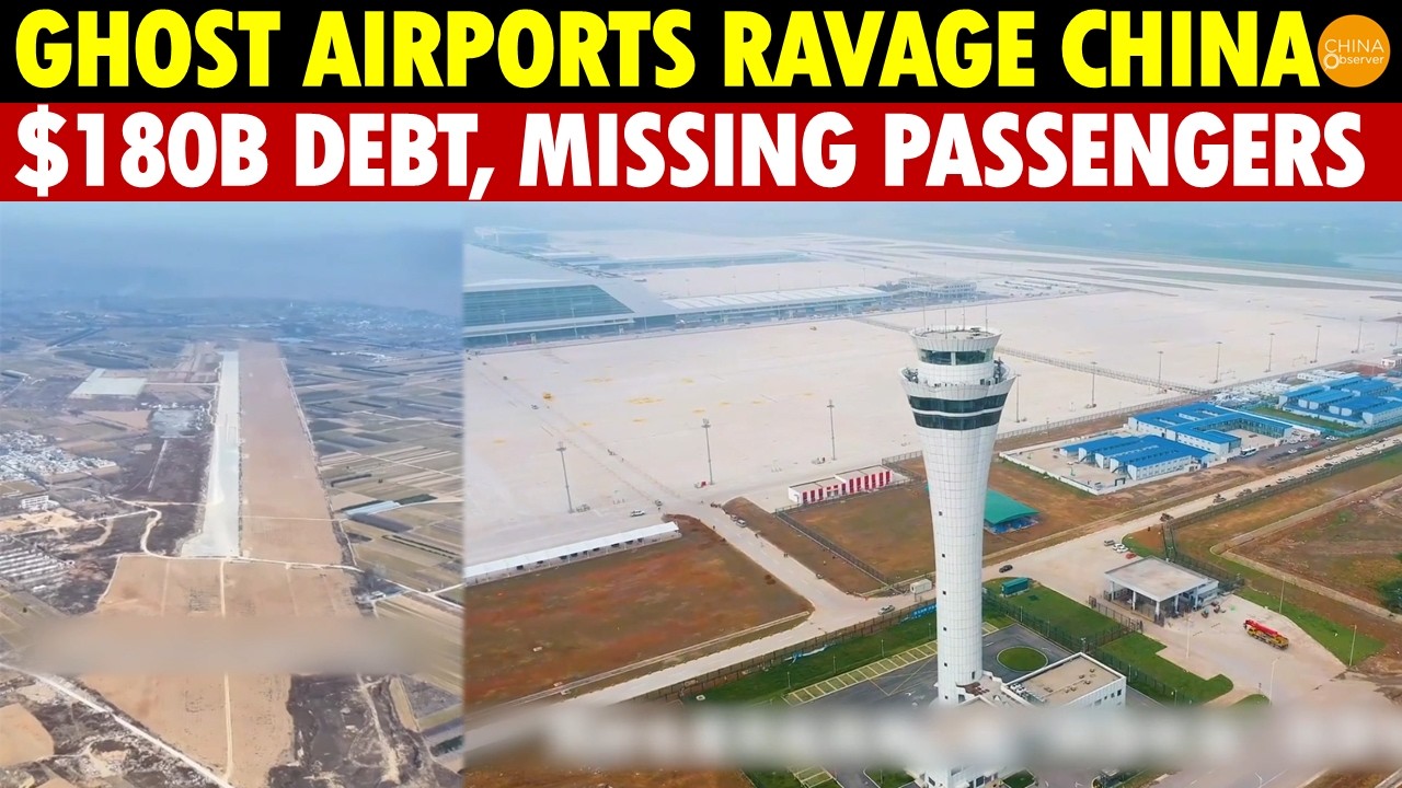 Abandoned Ghost Airports Sweep China: $180 Billion Debt and Missing Passengers