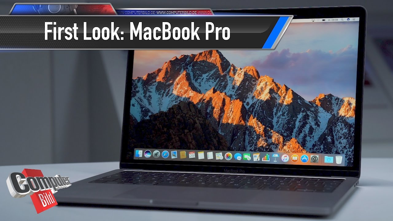MacBook Pro mit Touch Bar: Unboxing und erster Eindruck