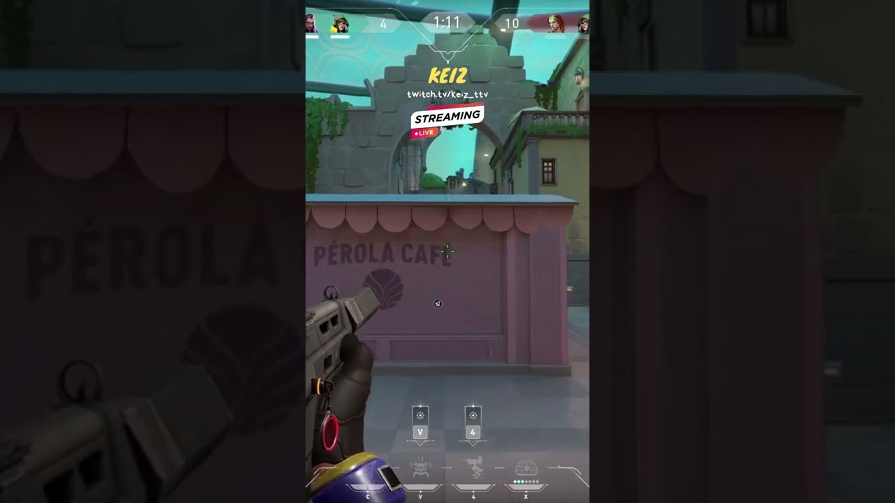 Killjoy Setup in Pearl (Defending A Site) #shorts