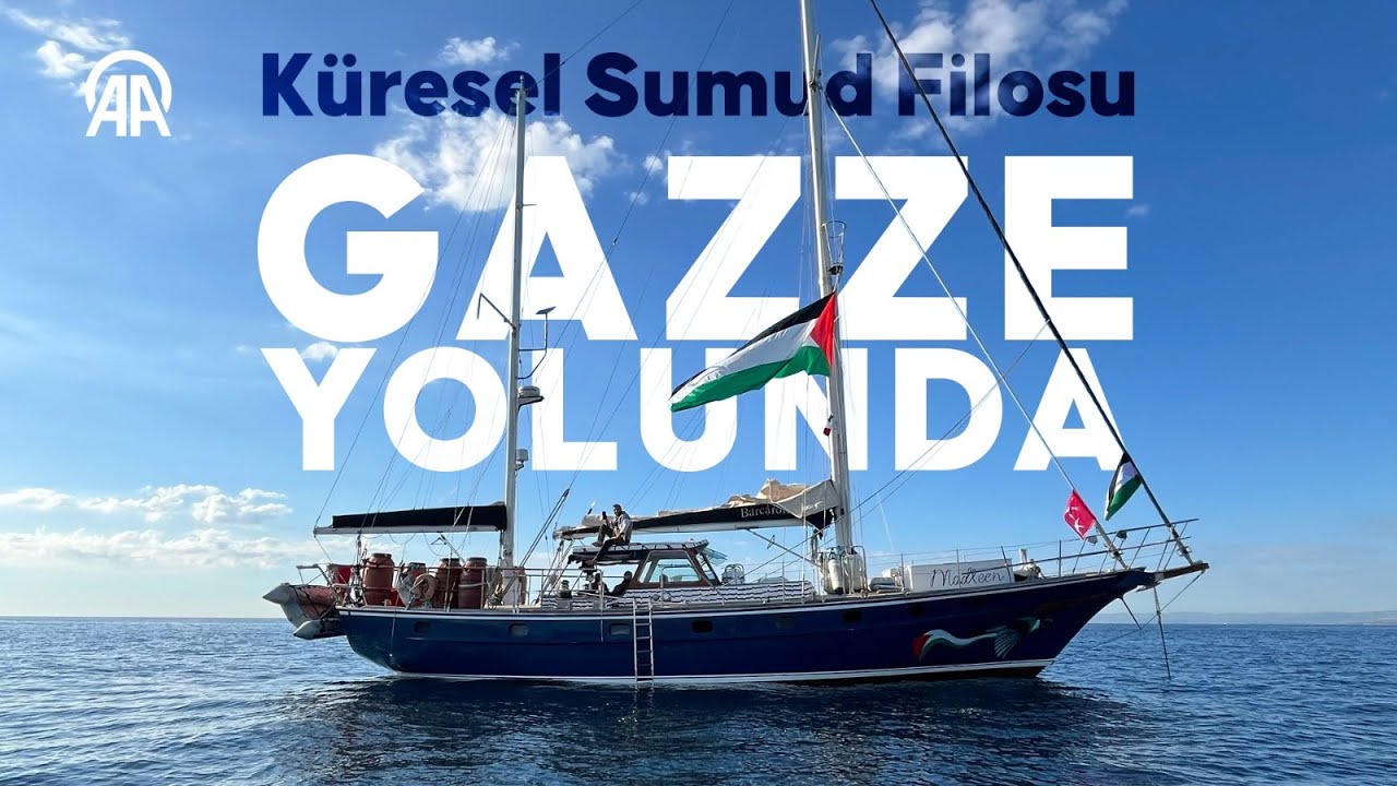 İsrail ablukasını kırmak i&ccedil;in 'K&uuml;resel Sumud Filosu' Gazze&rsquo;ye ilerliyor