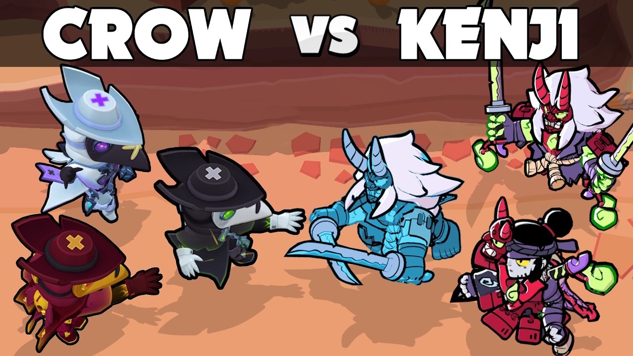 CROW против KENJI ⭐ Лучший убийца