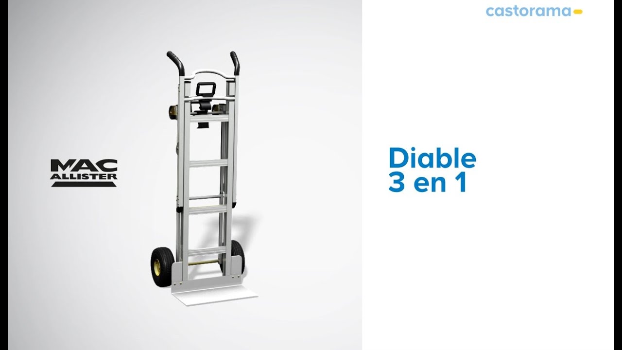 Diable 3 en 1 MAC ALLISTER (550225) Castorama