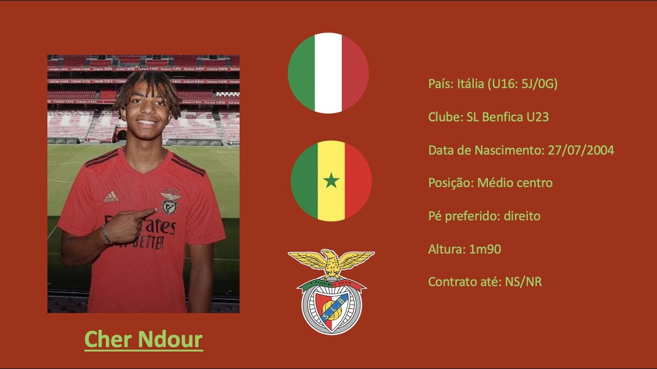 Cher Ndour (SL Benfica U23) all actions vs Boavista U23 [Match Report]