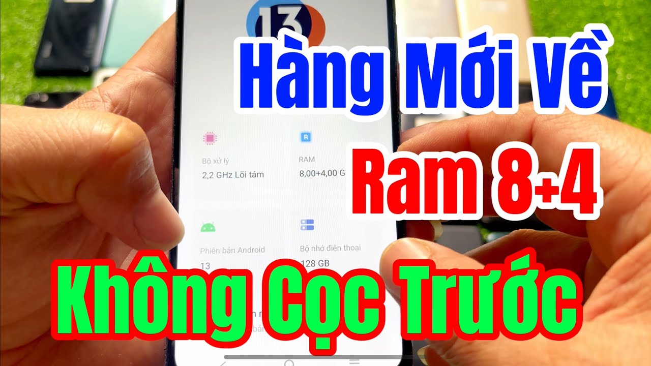 09/03 hàng mới về ram 8+4 máy chính hãng #dienthoaithanhdien #smartphone 