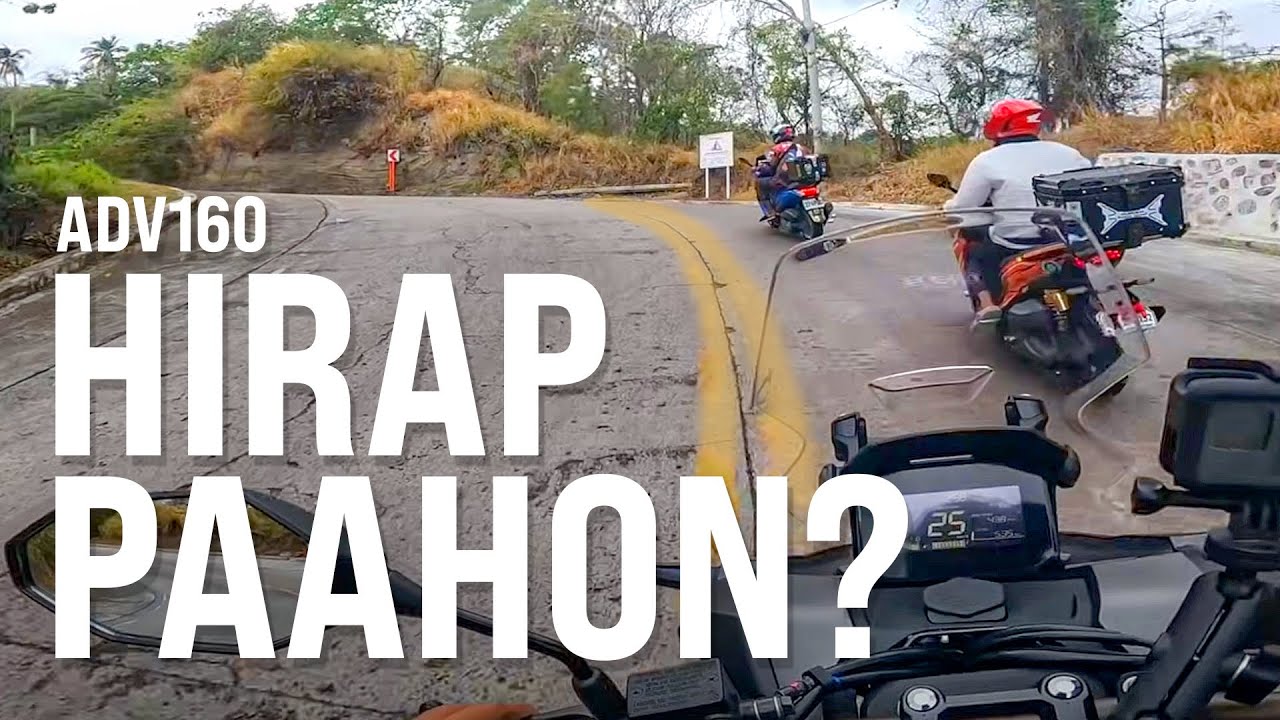 HONDA ADV160 TALISAY ROAD TO LIGAYA DR. TAGAYTAY WITH TOPBOX AND OBR