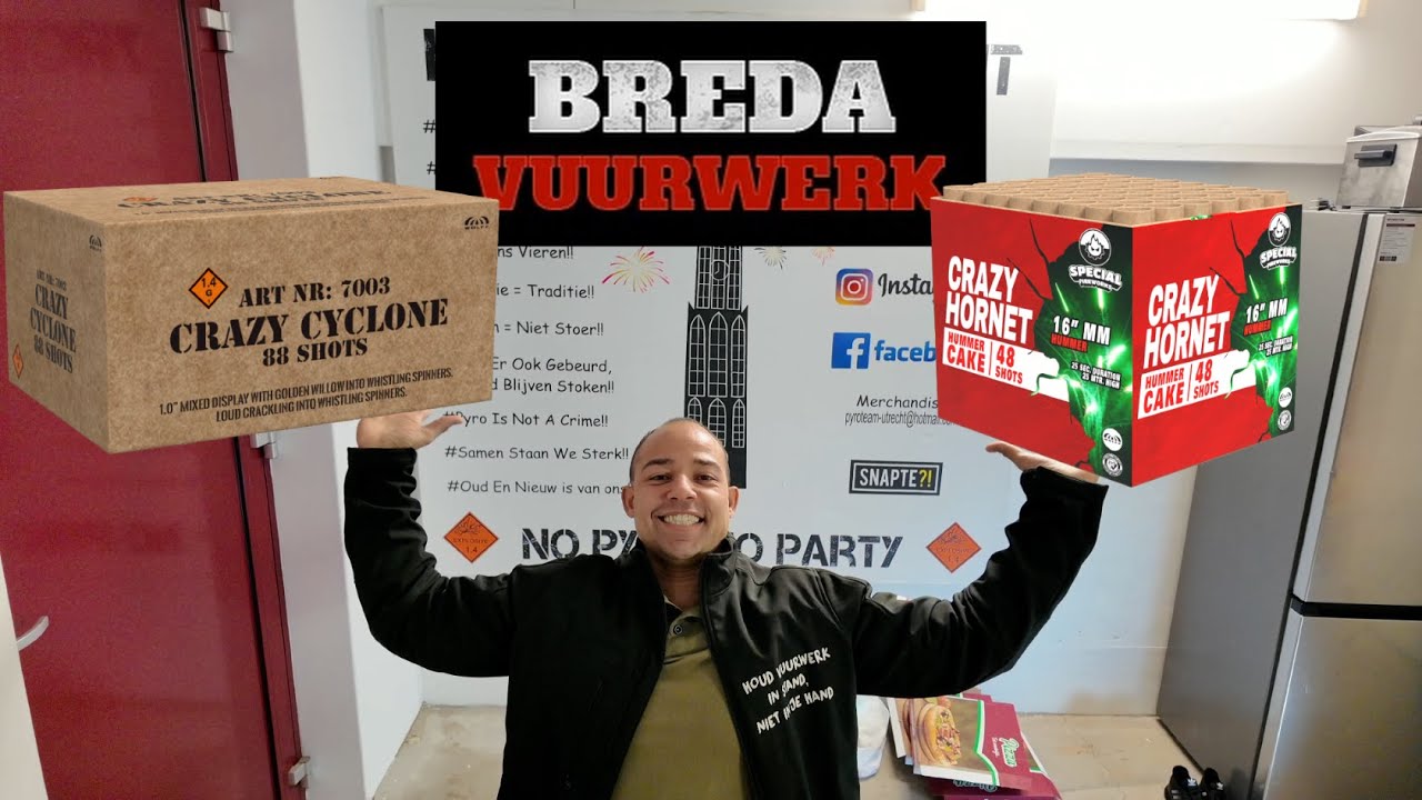 💥BREDA VUURWERK SHOPPEN VOOR Oud en Nieuw!💥
