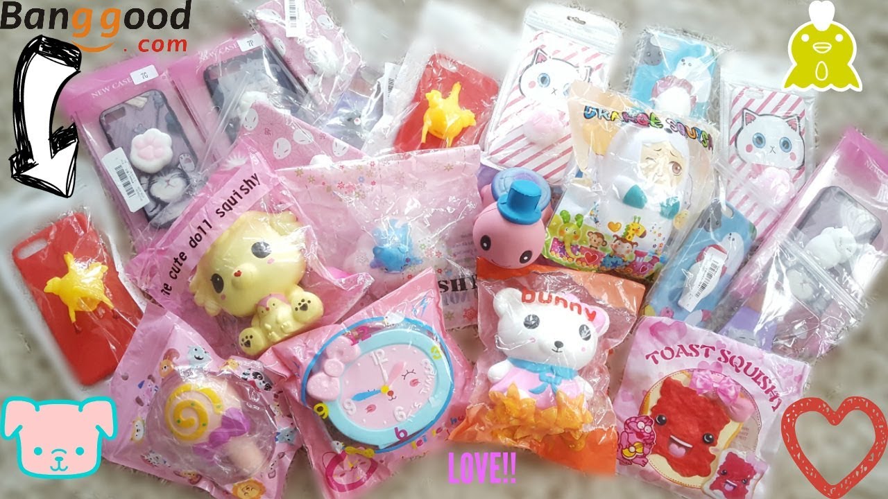 POOPING CHICKEN SQUISHY CASE!? Banggood Review Package #7!