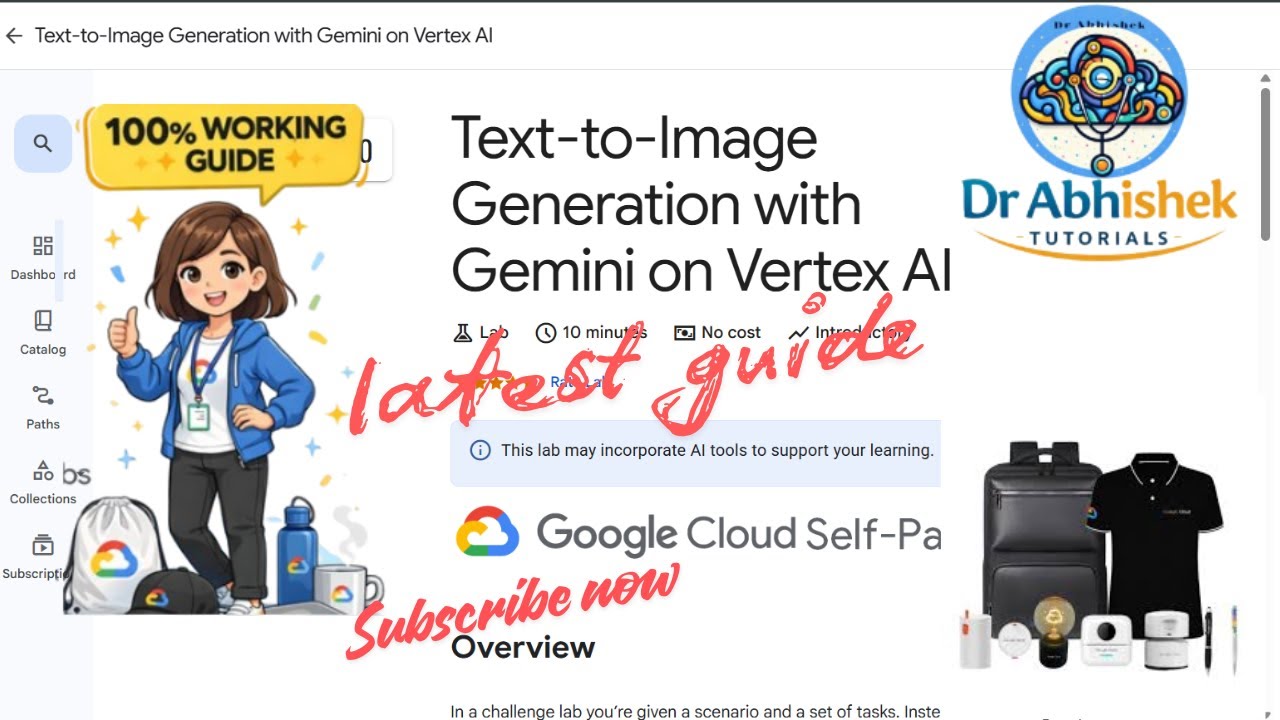 Преобразование текста в изображение с помощью Gemini на Vertex AI | Идеально плавно #qwiklabs #ar...