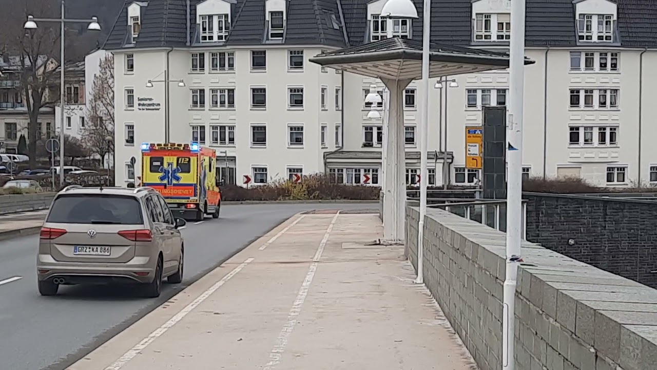 🚨RTW Ra RW Berga/Elster auf Einsatzfahrt
