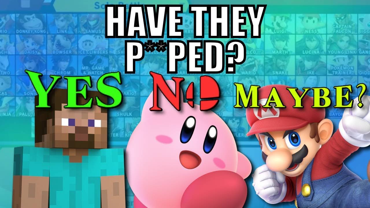 Which Smash Characters Have Canonically Pooped?