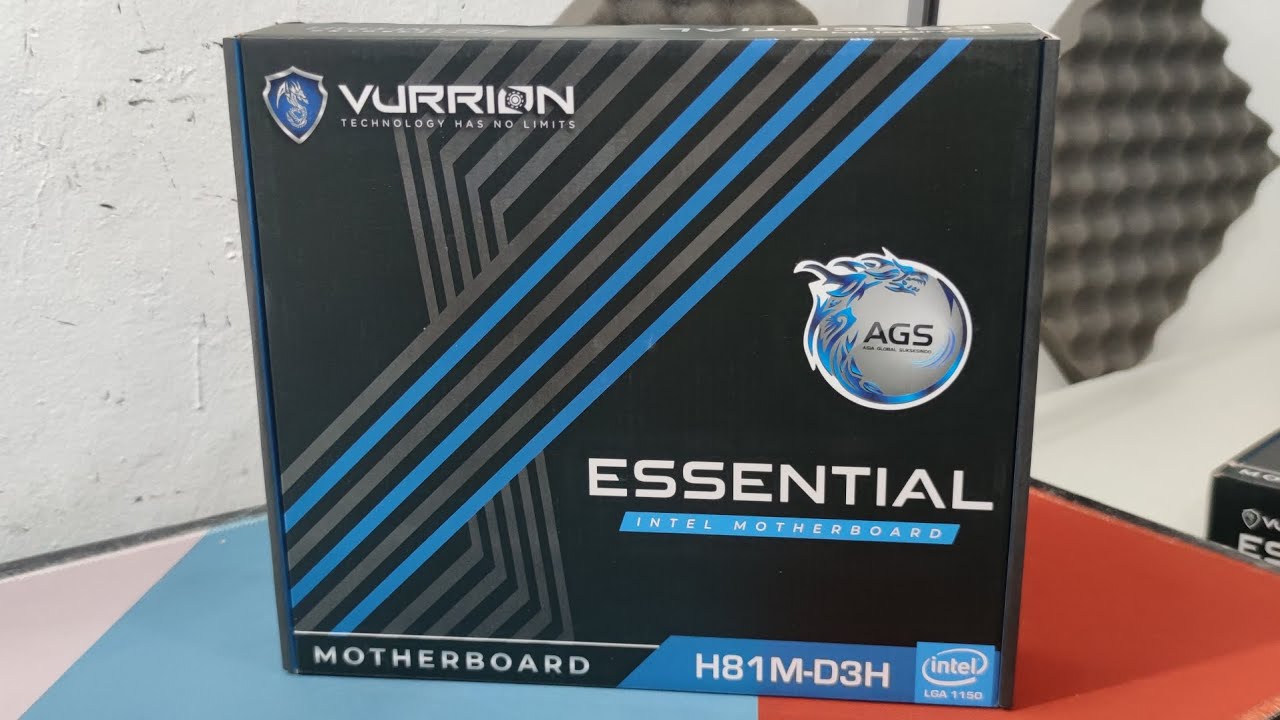 Vurrion Essential H81M-D3H - Unboxing