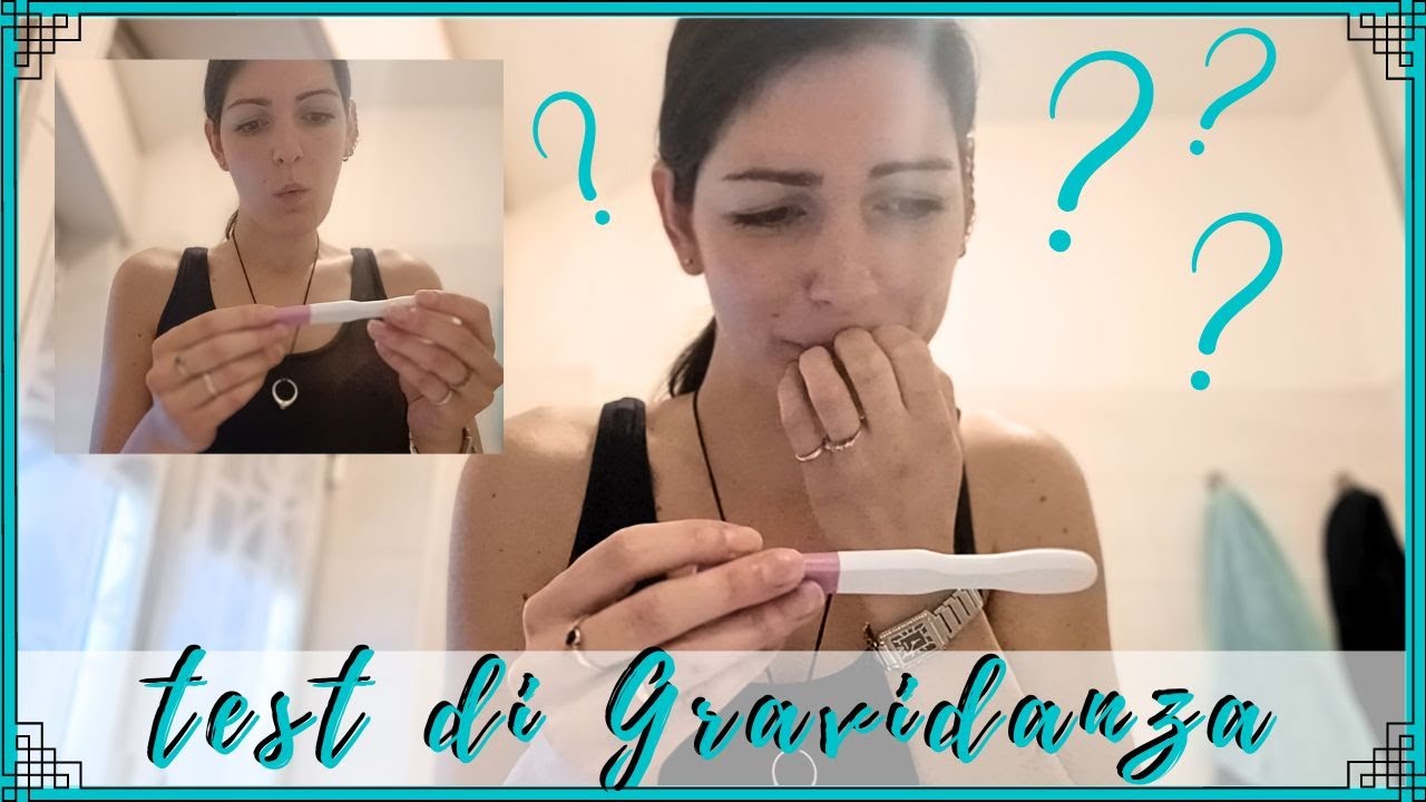 Faccio il TEST di GRAVIDANZA!