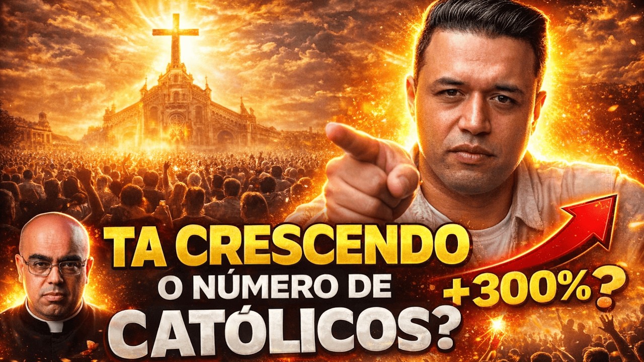 🔥 O CATOLICISMO VOLTOU A CRESCER? OS NÚMEROS SURPREENDEM! | CORTE REDCAST