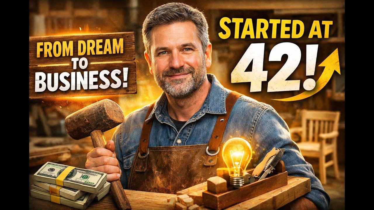 HE TURNED A HIDDEN PASSION INTO A BUSINESS