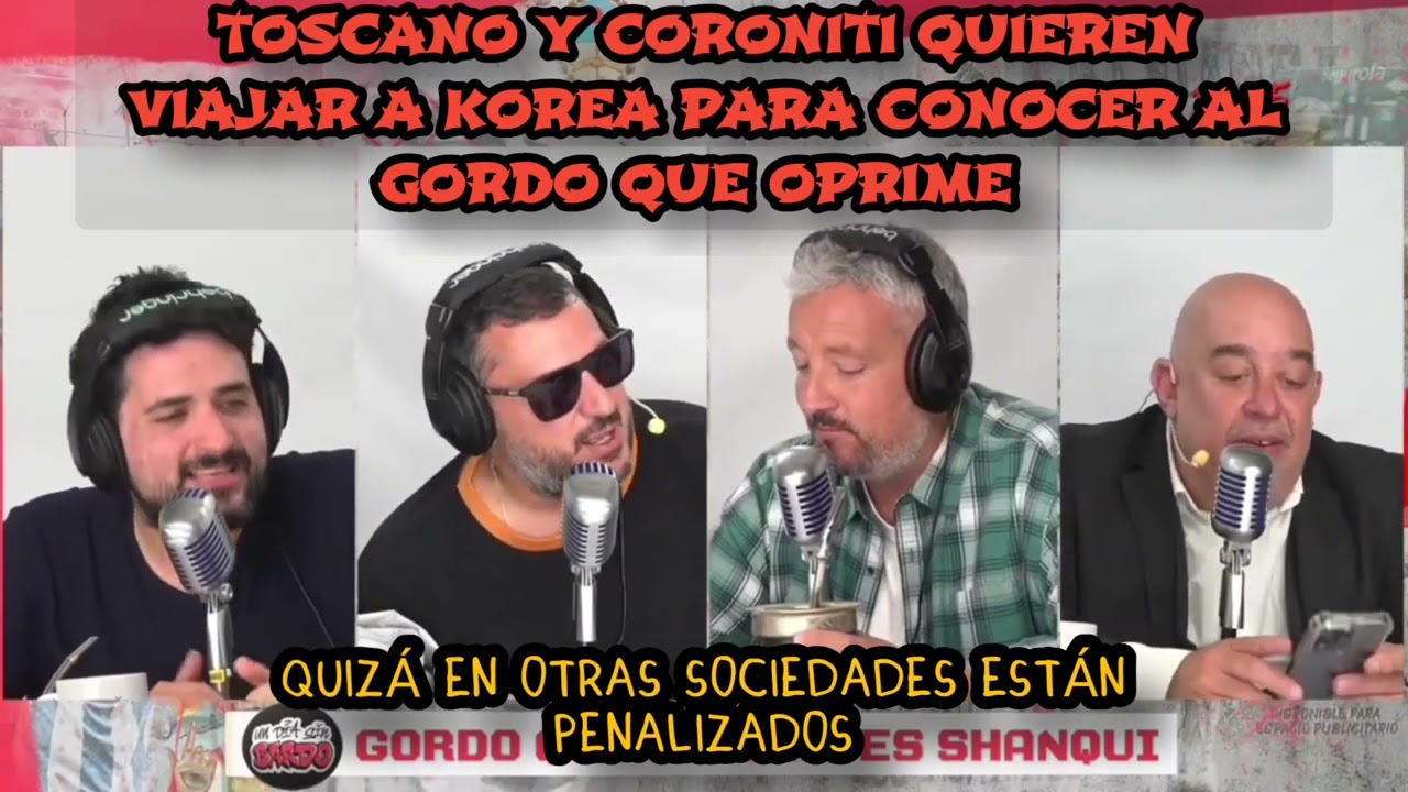 TOSCANO y CORONITI quieren conocer al Gordo que oprime e imponer sus ideas @undiasinbardook