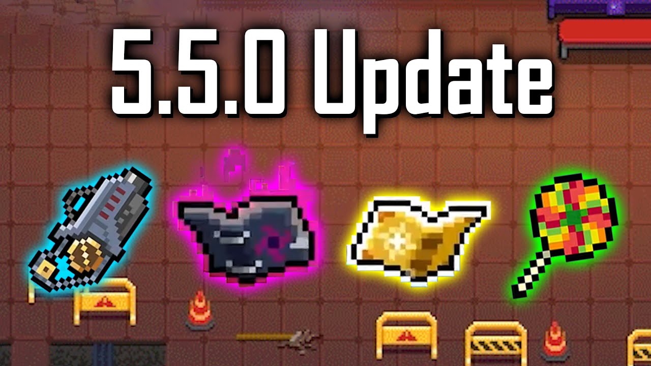 Update 5.5.0 Revealed (4 New Weapon, Skills Revamped,...)