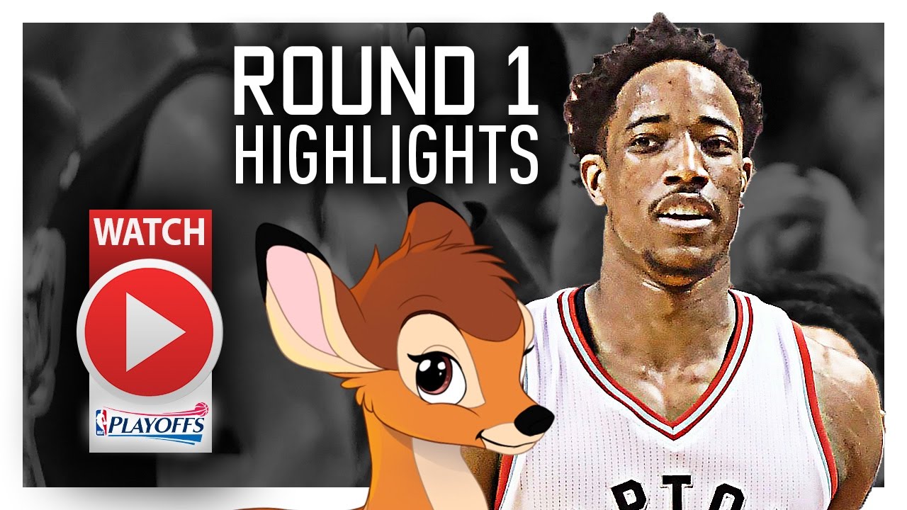 DeMar DeRozan Round 1 Offense Highlights VS Bucks 2017 Playoffs - BUCKETS!