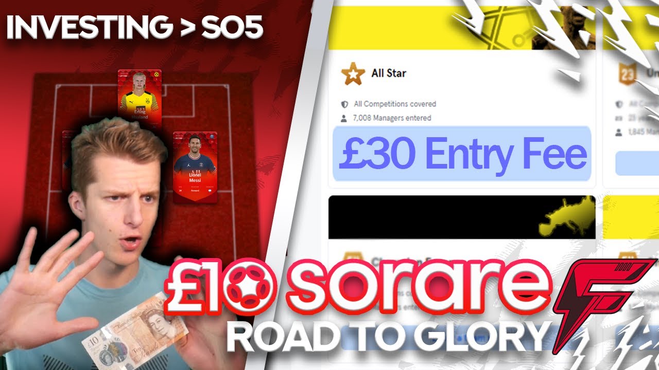 INVESTING IS BETTER THAN PLAYING - SoRare &pound;10 Road To Glory #21