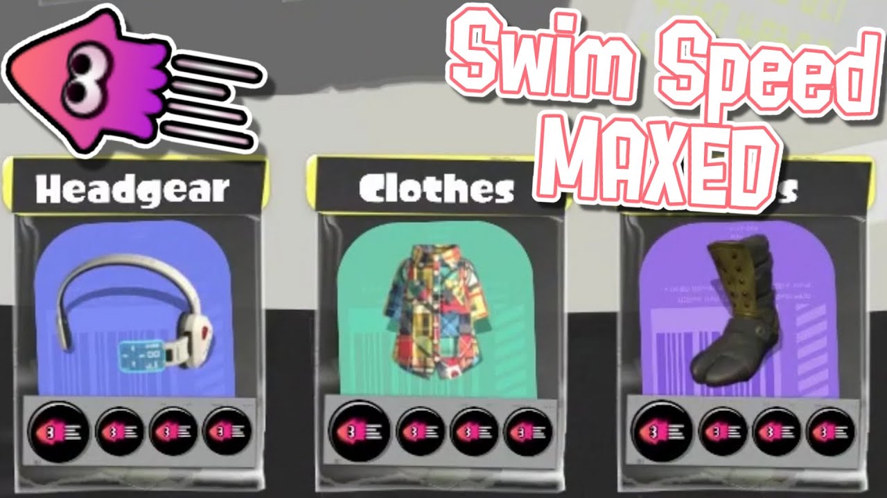 Splatoon 3 but Swim Speed is Maxed Out