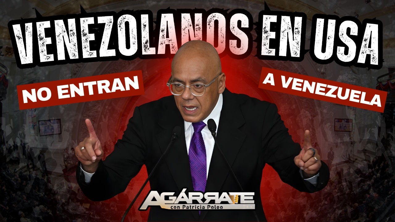 JORGE RODRIGUEZ AMENAZA A VENEZOLANOS CON TPS Y ASILO