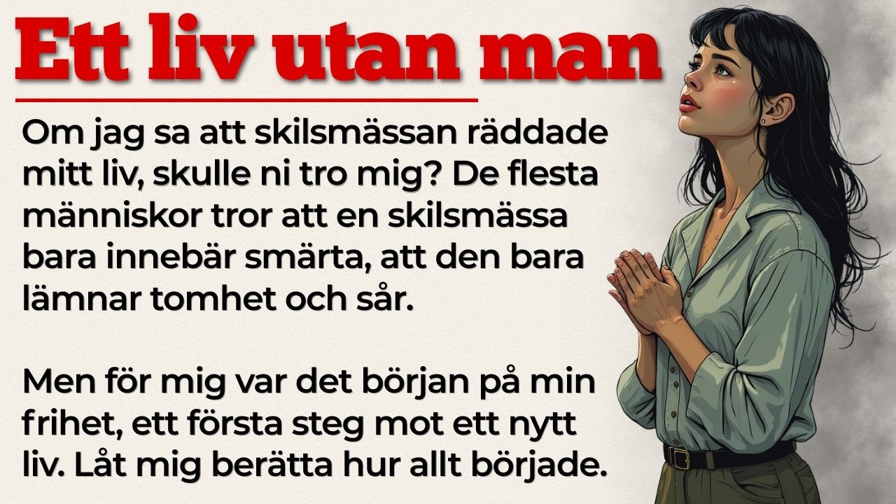 Skilsmässan har förändrat mitt liv | Learn Swedish with Stories