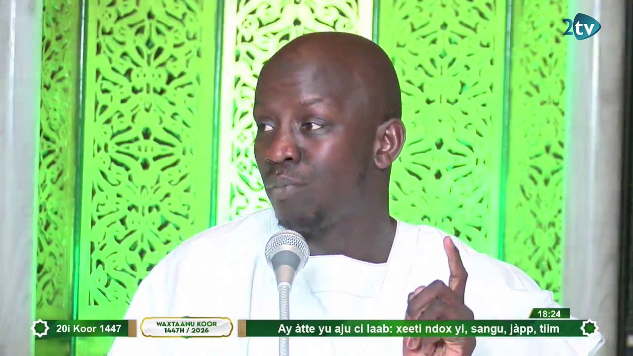 Grande Mosquée de Touba :Waxtaanu Koor ak Serigne Ibrahima KEBE (Jour 20 )