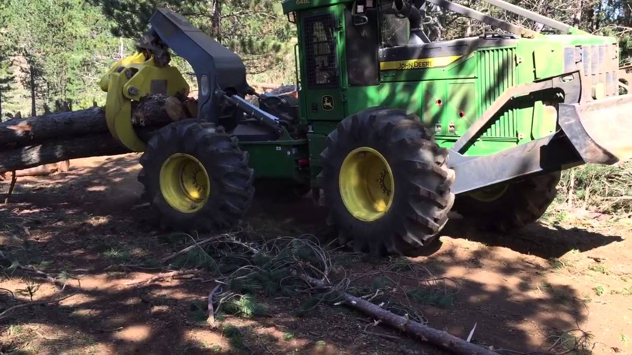 Skidder wheelie