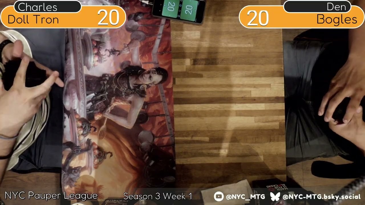 Altar Tron vs Bogles | NYC Pauper League Week 1 Season 3 | MTG Gameplay