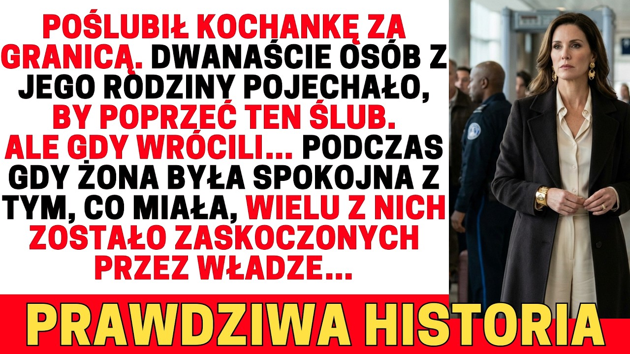 Poślubił kochankę za granicą 👿, 12 osób z jego rodziny poparło 🤬 — lecz po powrocie… 🤫