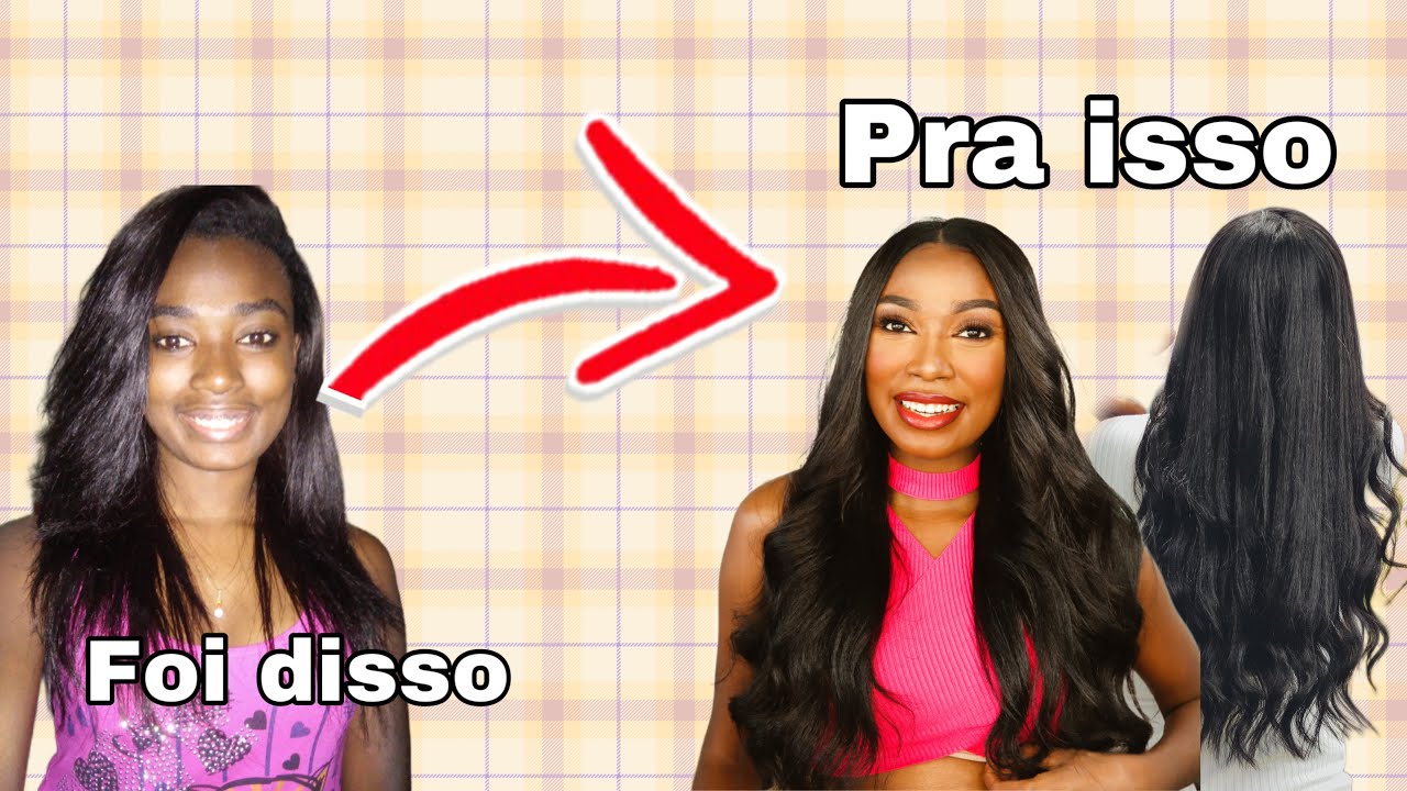 COMO FIZ MEU CABELO CRESCER AT&Eacute; A CINTURA SENDO CRESPO ALISADO