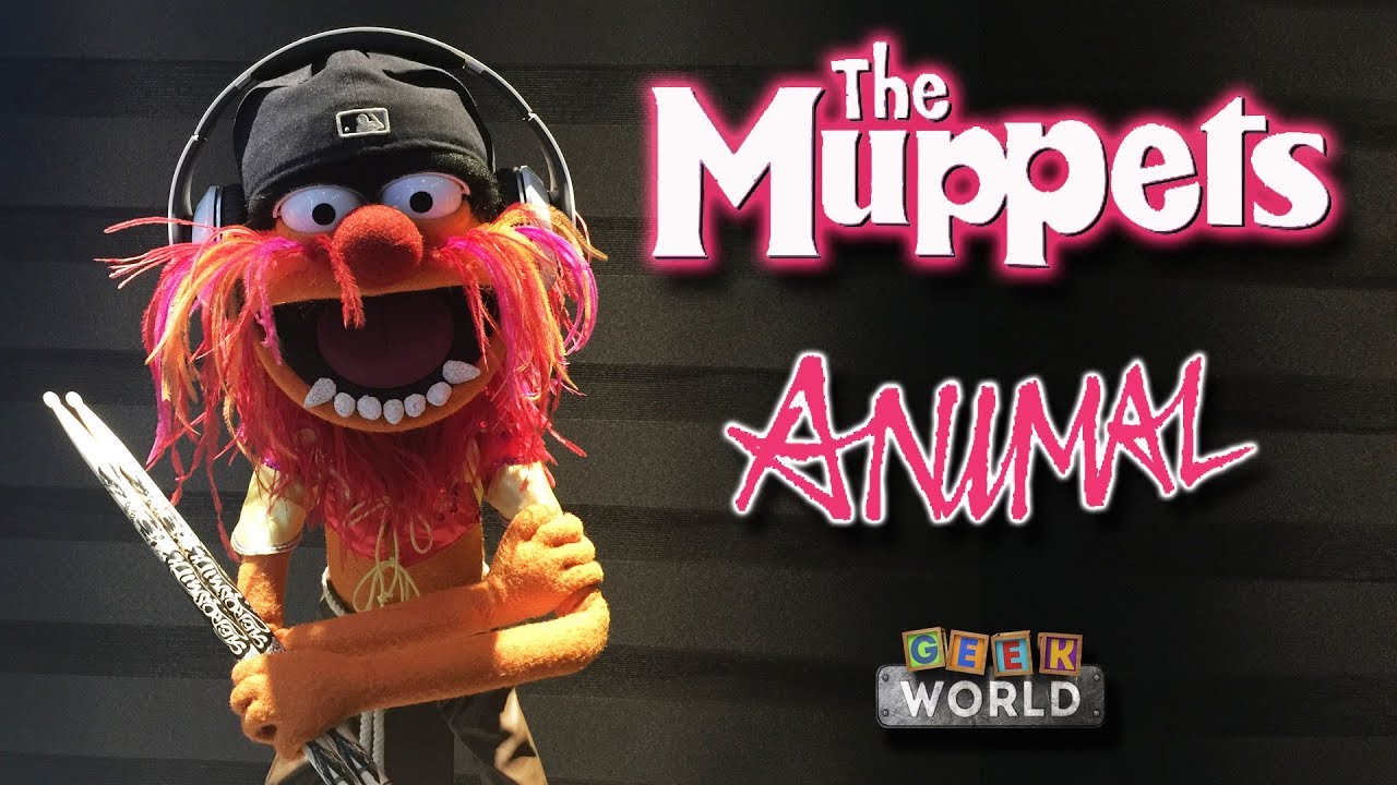 Master Réplicas - ANIMAL "THE MUPPETS" PUPPET RÉPLICA (FULL SIZE) - REVIEW BR  | Geek World