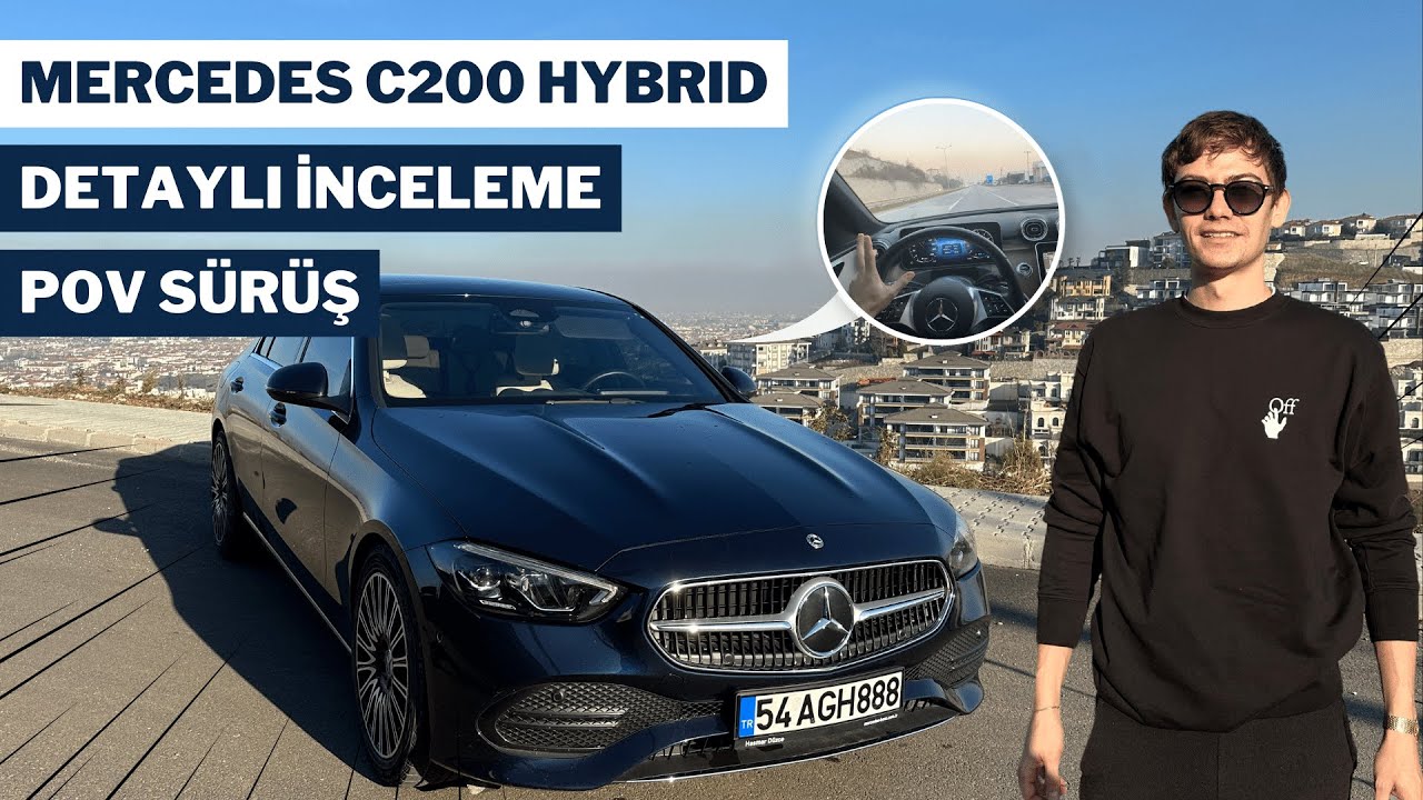 Yeni Mercedes C200 Hybrid W206 İnceledik  - Detaylı İnceleme/Tüketim-Konfor/Pov Sürüş/0-100 Hızlanma