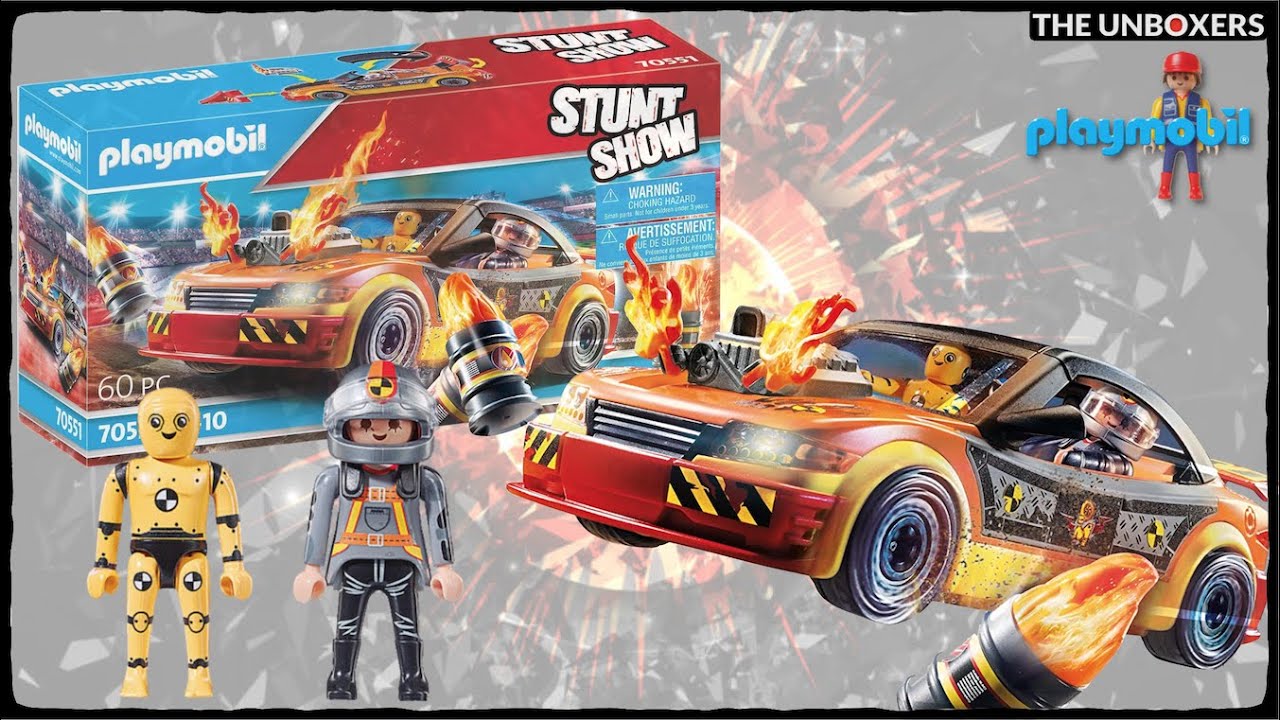 PLAYMOBIL Stunt Show Crash Car Unboxing