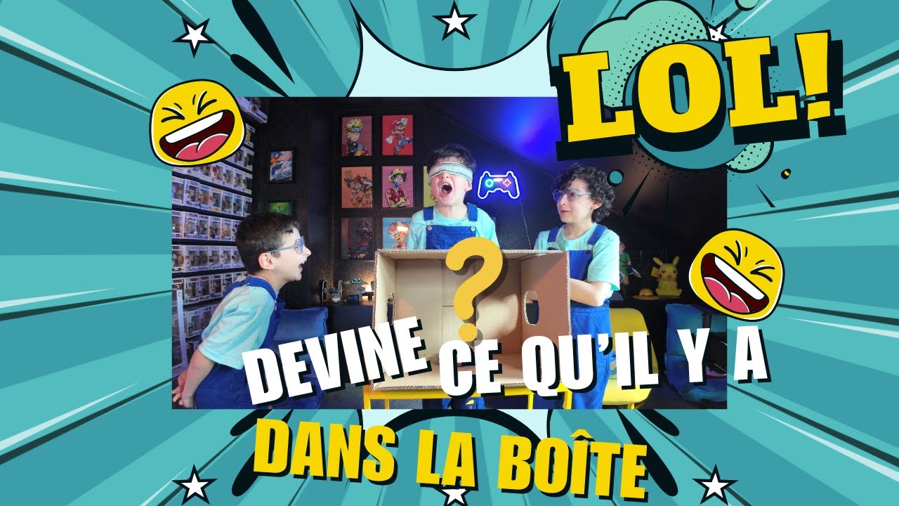 Devine ce qu'il y a dans la boîte